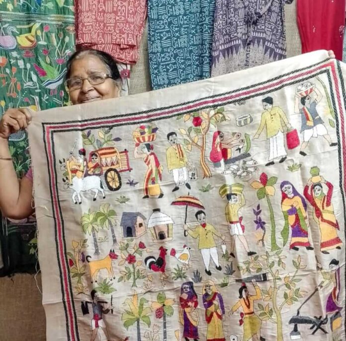Rashida Khatun - Nakshi Kantha Artist