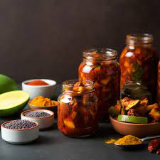 Spicy Ripe Mango Pickle (Aam Achar)